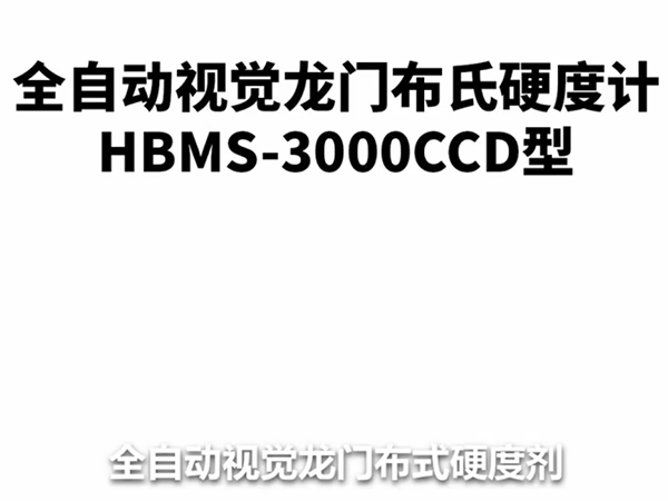 全自动视觉龙门布氏硬度计 HBMS-3000CCD型